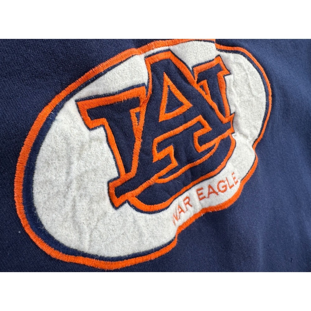 Vintage Auburn Tigers Sweatshirt Mens XL Crewneck War Eagle 90s Made in USA - Picture 3 of 16